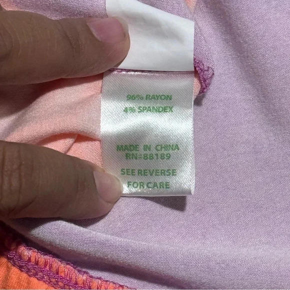 Lilly Pulitzer Adriel Wrap Dress Always a Party Striped Wrap Dress Size Medium - Picture 4 of 8